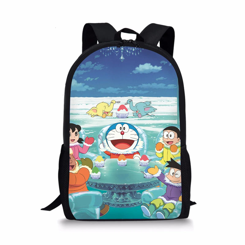 Doraemon Style Large Schoolbag Student School Backpack Waterproof Bagpack