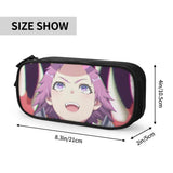 Dorohedoro Pen Box Student School Anime Zipper Pen Bag Child Stationery Bag