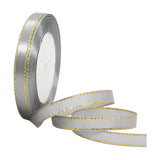 Double Birthday Fabric Ribbon 10mm For Wedding Gift Ribbon Christmas