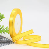 Double Birthday Fabric Ribbon 10mm For Wedding Gift Ribbon Christmas