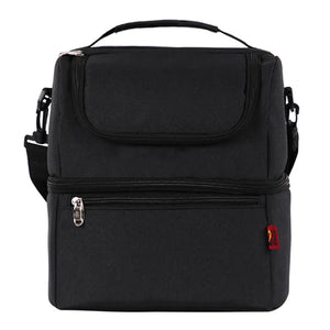 Double Foldable Ice Pack Waterproof Leak-Proof Lunch Bag Fresh-Keeping Bento Bag