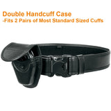 Double Handcuff Case Hidden Snap Law Enforcement Military Standard