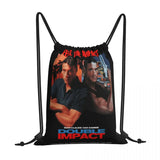 Double Impact Van Damme 1990S 90S Movie Drawstring Bags Gym Bag