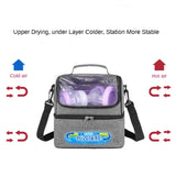 Waterproof Insulated Lunch Bag Portable Fresh-keeping Cooler Thermal Handbag