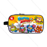 Double Layer Zings Pencil Case Kids Superzings Pencil Box Boy Girl Cartoon Anime