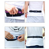 Waterproof Waist Bag Nylon Pouch Travel Jogging Cycling Hiking Sports