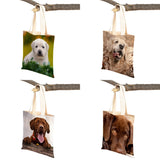 Labrador Retriever Lady Canvas Tote Handbag
