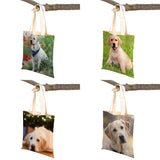 Labrador Retriever Lady Canvas Tote Handbag