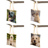 Labrador Retriever Lady Canvas Tote Handbag