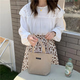 Women's Plaid Shoulder Shopper Bags Small Tote Purse Handbags