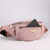 Canvas Crossbody Chest Bag Waterproof Banana Purse Bum Bag