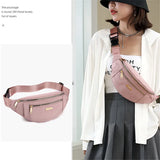 Canvas Crossbody Chest Bag Waterproof Banana Purse Bum Bag