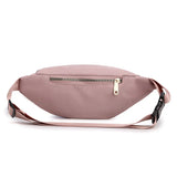 Canvas Crossbody Chest Bag Waterproof Banana Purse Bum Bag