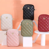 Double Zipper Women's Wallet Shoulder Mini Leather Bags Straps