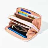 Double Zipper Wallet Women's Large Capacity Hand Bag