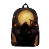 Dragon Age Dreadwolf Hot Game Backpack Student School Bag Unisex Daypack Zipper