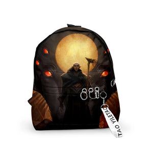 Dragon Age Dreadwolf Game Backpack Schoolbag Travel Bag