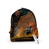 Dragon Age Dreadwolf Game Backpack Schoolbag Travel Bag