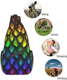 Dragon Scale Animal Skin Sling Bag Crossbody Shoulder Bags