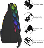 Dragon Scale Animal Skin Sling Bag Crossbody Shoulder Bags