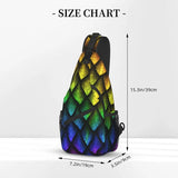 Dragon Scale Animal Skin Sling Bag Crossbody Shoulder Bags