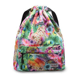 3D Printing Drawstring Backpack Lightweight Waterproof for Travel Sports