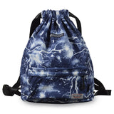 3D Printing Drawstring Backpack Lightweight Waterproof for Travel Sports