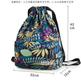 3D Printing Drawstring Backpack Lightweight Waterproof for Travel Sports