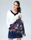 Waterproof Drawstring Backpack for Women