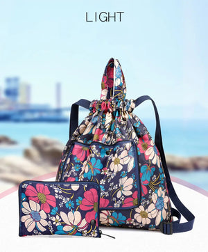 Waterproof Drawstring Backpack for Women