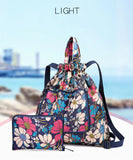 Waterproof Drawstring Backpack for Women