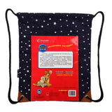 Canvas Drawstring Bag Women's Backpack Lady Stars Girl Pack Sack