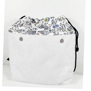 Colorful Print Lining Zipper Pocket for Mini Classic Obag