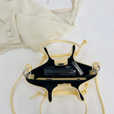 Drawstring Bucket Bag Purses Shoulder Bags for Women Tote Girls
