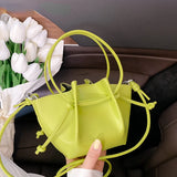 Drawstring Bucket Bag Purses Shoulder Bags for Women Tote Girls