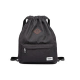 Drawstring Gym Yoga Bag Shoulder Rucksack for Men and Women