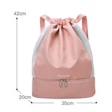 Waterproof Drawstring Swimming Backpack Sport Bag Travel Rucksack