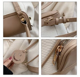 Small PU Leather Drawstring Women Backpack for Girls
