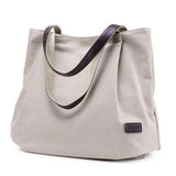 Canvas Women Handbags Female Large Capacity Shoulder Bags