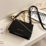 Women's Shoulder Bag Retro Mini Square Handbag with Chain