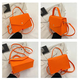 Solid Messenger Bags Horizontal Square Bags Non-woven Fabric Bags