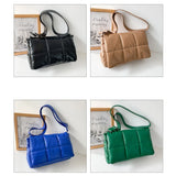 Women Shoulder Bags Crossbody Handbags High Texture Lattice Bags