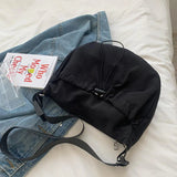 Women Shoulder Bags Solid Dumpling Crossbody Handbags Lady Large Capacity