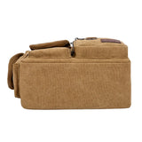 Canvas Shoulder Bags Solid Messenger Bags Travel Casual Bags