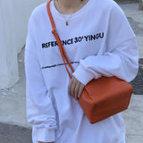 Women's Crossbody Dumplings Bag High Capacity PU Leather Shoulder Handbag