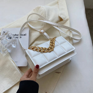 Rhombus Square Chain Shoulder Bags for Women