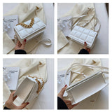 Rhombus Square Chain Shoulder Bags for Women