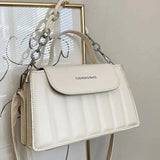 Square Crossbody Bags Chain Shoulder Bags High Pu Vertical Bags