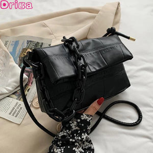 Cloud Handbags Totes Women Chain Underarm Shoulder Bags Pleated