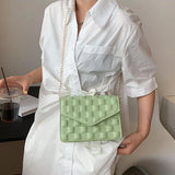 Mini Square Crossbody Bag Pu Leather Shoulder Bag for Women